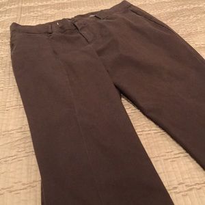 Dockers pants, dark brown, cotton blend, 16S